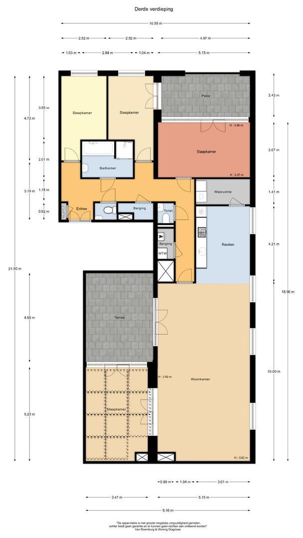 Dichtershof 53, Weesp plattegrond-1