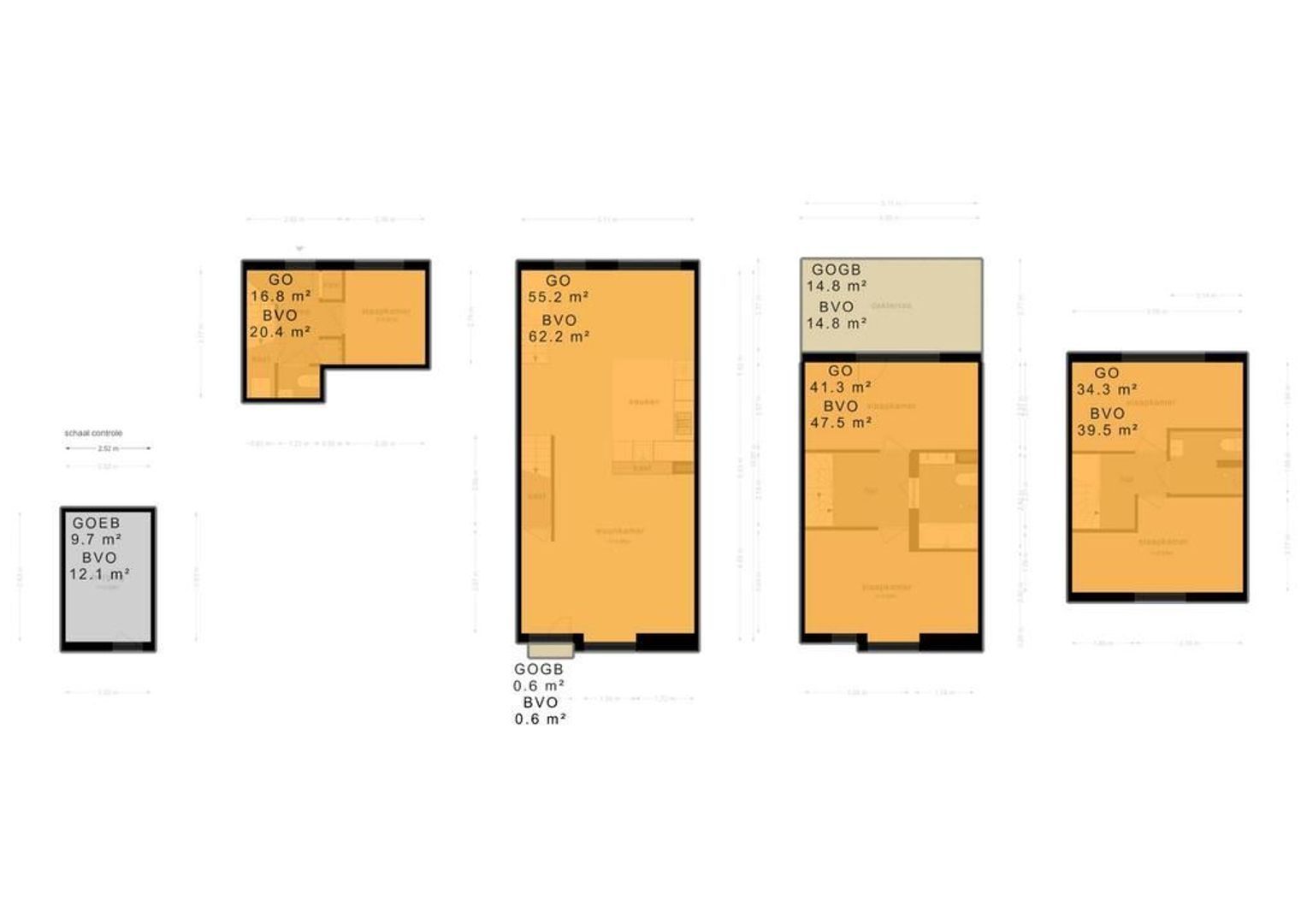 Sem Presserhof 22 + PP, Amsterdam plattegrond-5