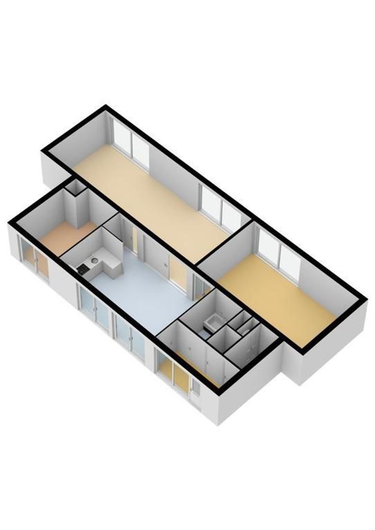 KNSM-laan 38, Amsterdam plattegrond-1