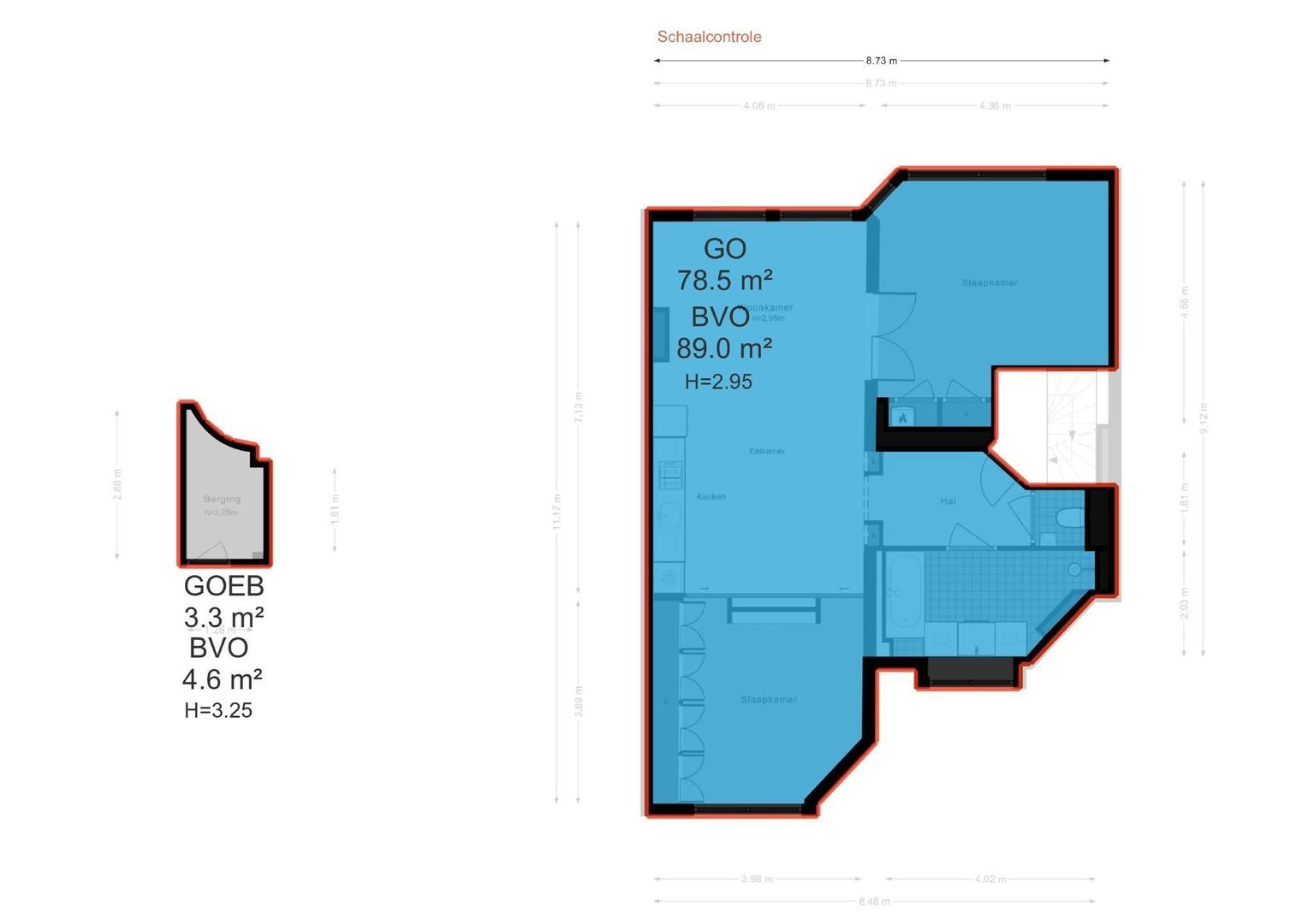 Valeriusterras 7 2, Amsterdam plattegrond-2