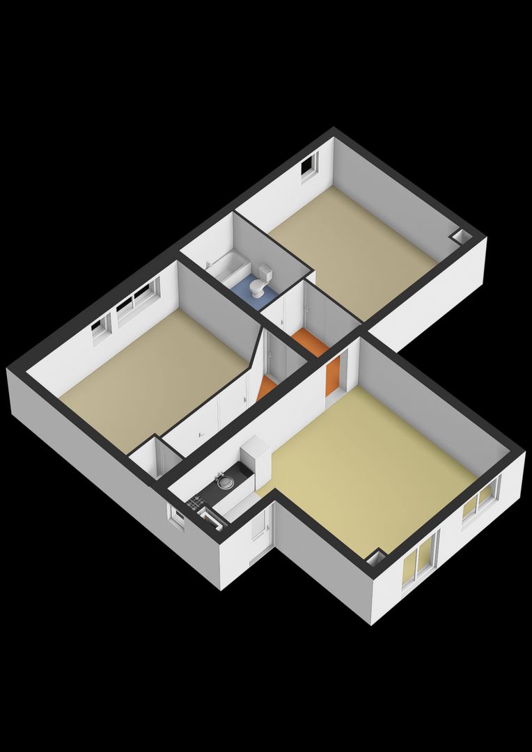 Akoleienstraat 8 1, Amsterdam plattegrond-1