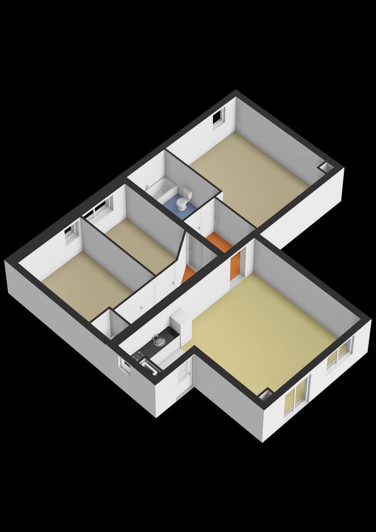 Akoleienstraat 8 1, Amsterdam plattegrond-4