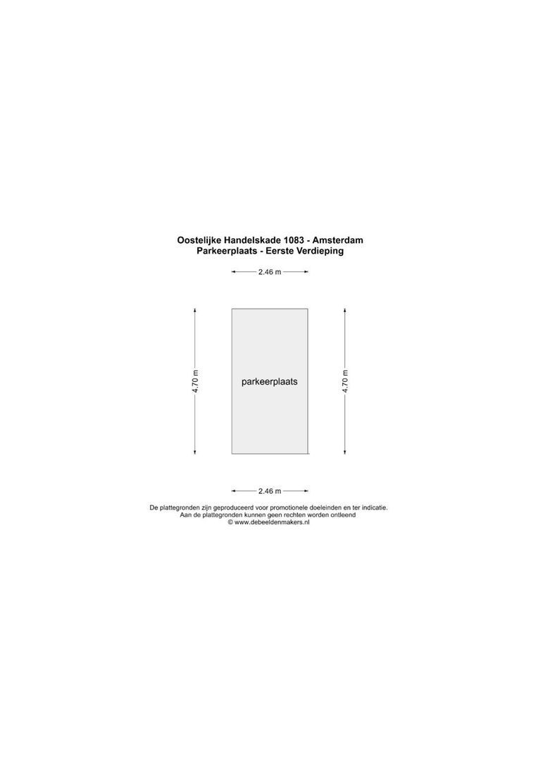 Oostelijke Handelskade 1083, Amsterdam plattegrond-1