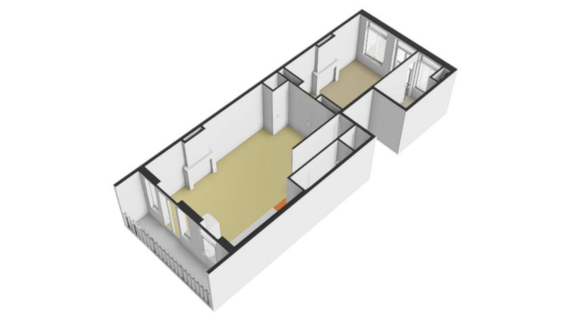 Derde Oosterparkstraat 140 1, Amsterdam plattegrond-2