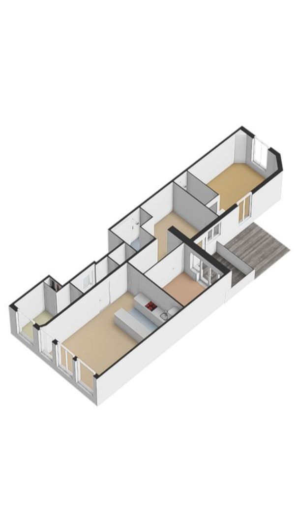 Bilderdijkstraat 134 1, Amsterdam plattegrond-4