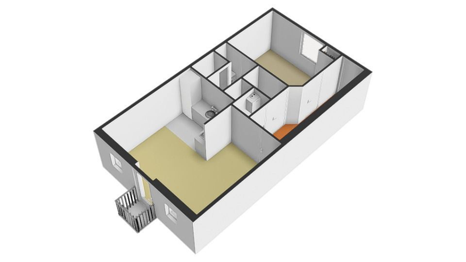 Oudeschans 79 H, Amsterdam plattegrond-2