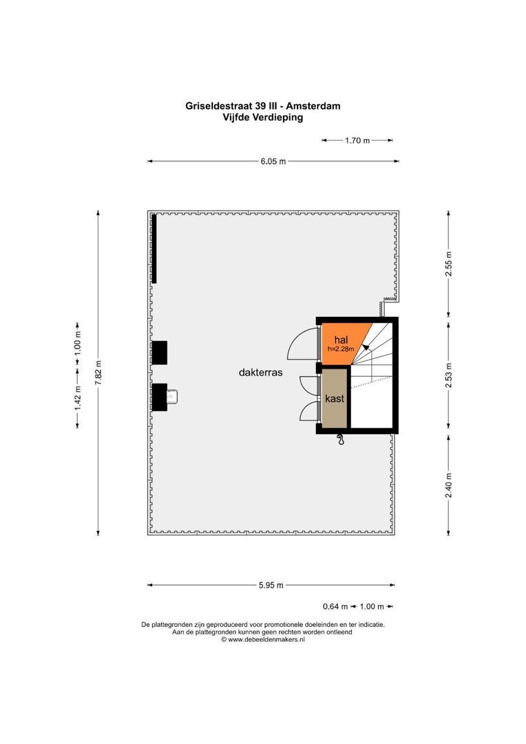 Griseldestraat 39 3, Amsterdam plattegrond-2