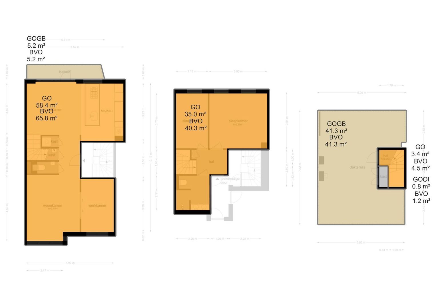 Griseldestraat 39 3, Amsterdam plattegrond-3