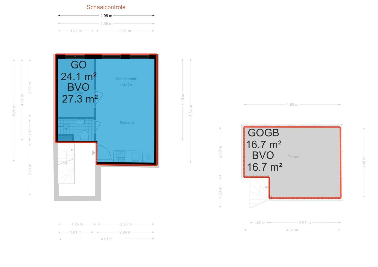 Bankastraat 17 K, Amsterdam plattegrond-0