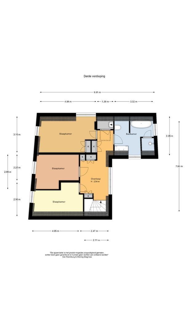 Haarlemmerstraat 24 2, Amsterdam plattegrond-1