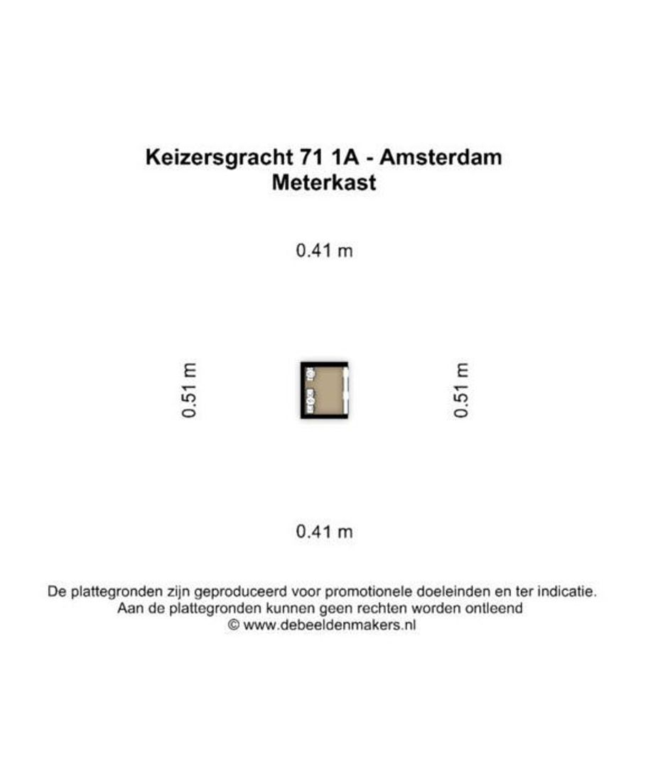 Keizersgracht 71 1A, Amsterdam plattegrond-5