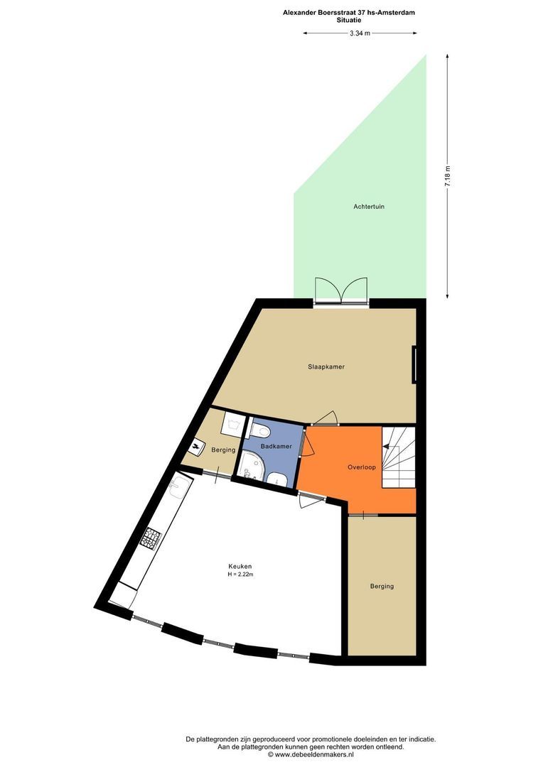 Alexander Boersstraat 37 H, Amsterdam plattegrond-0