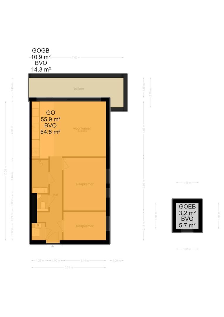 Dick Greinerstraat 4, Amsterdam plattegrond-2