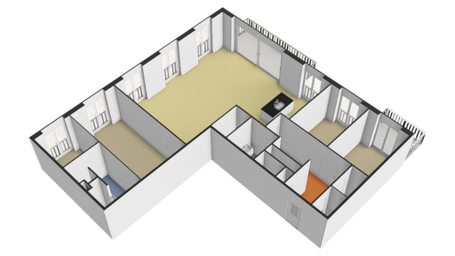 Poeldijkstraat 263, Amsterdam plattegrond-1