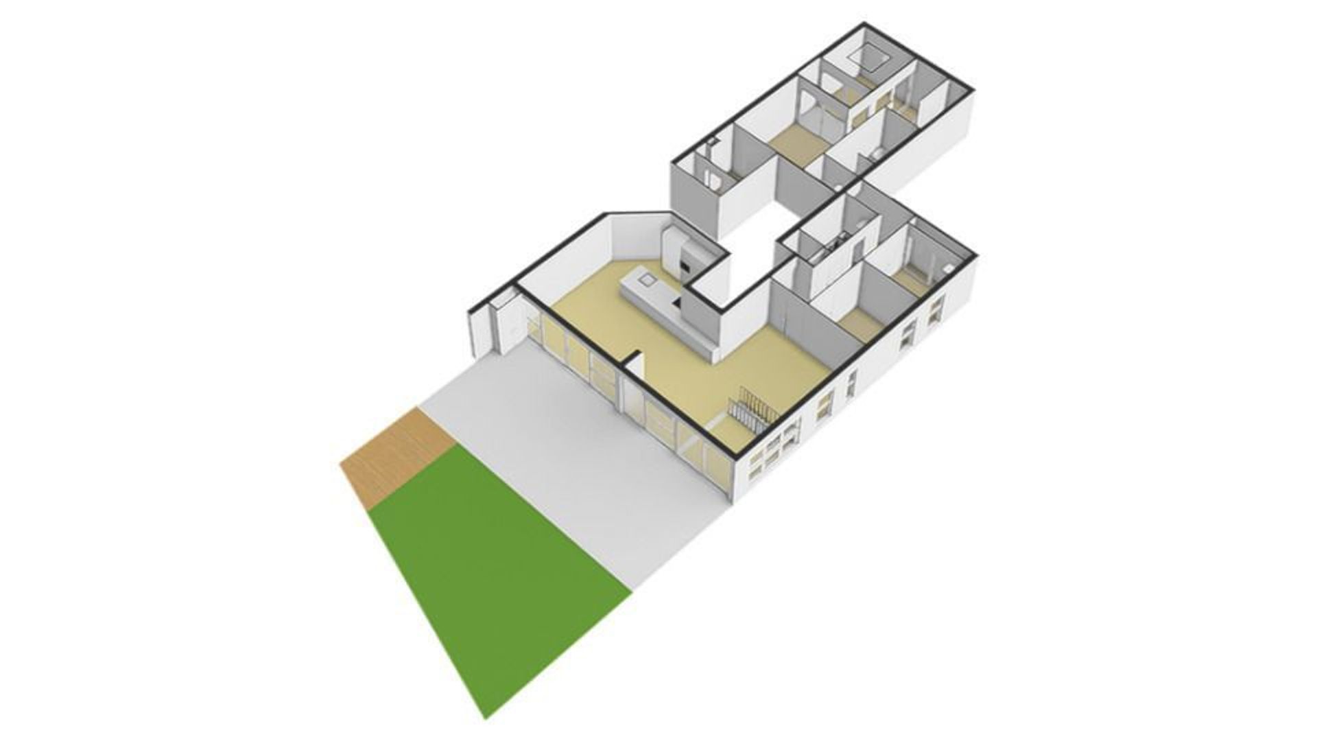 Korte Ouderkerkerdijk 5 L, Amsterdam plattegrond-1