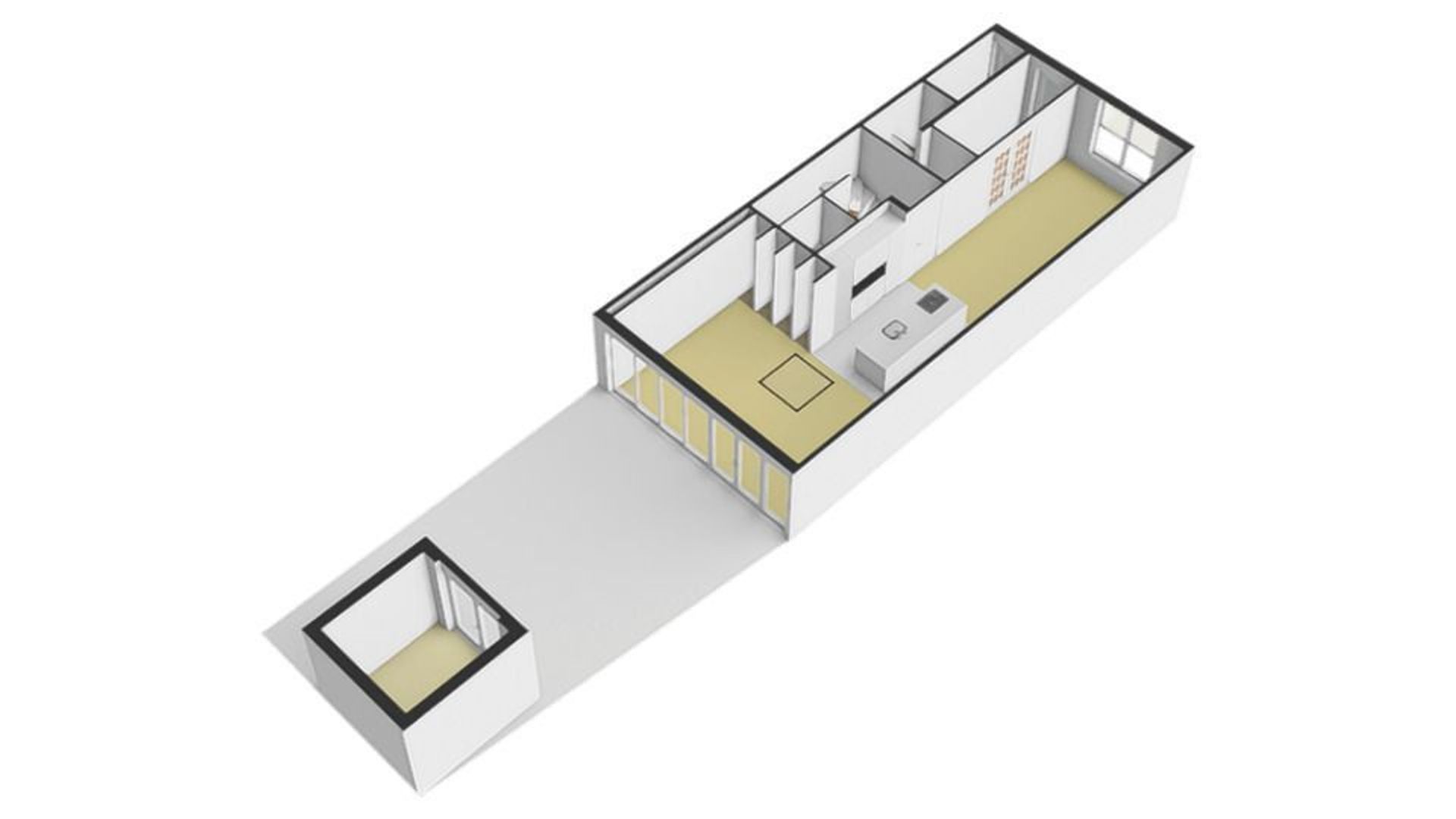 Kromme-Mijdrechtstraat 98 H, Amsterdam plattegrond-1