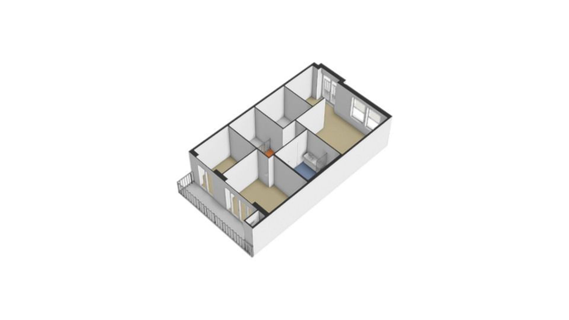Kromme-Mijdrechtstraat 98 H, Amsterdam plattegrond-4