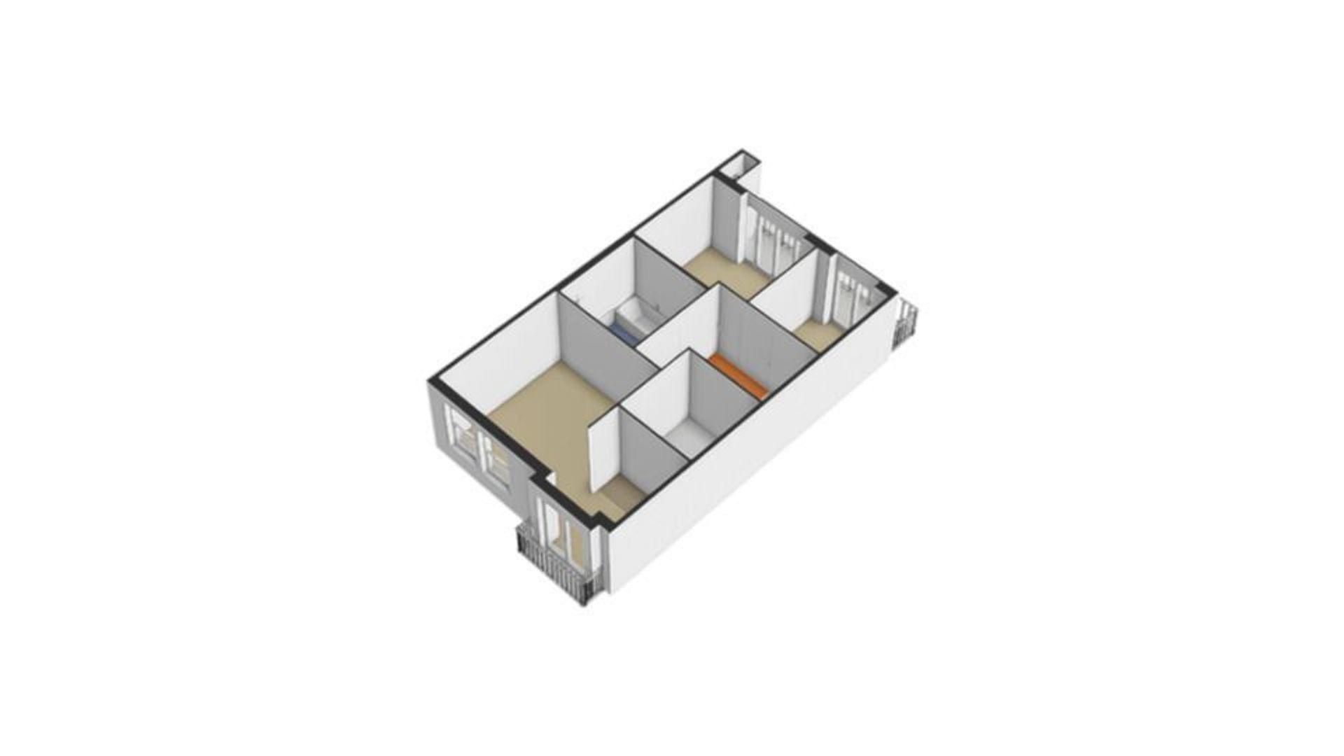 Kromme-Mijdrechtstraat 98 H, Amsterdam plattegrond-5