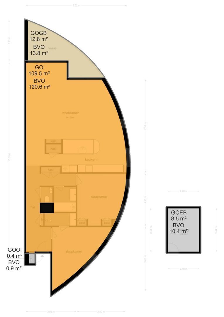 Omval 84, Amsterdam plattegrond-3