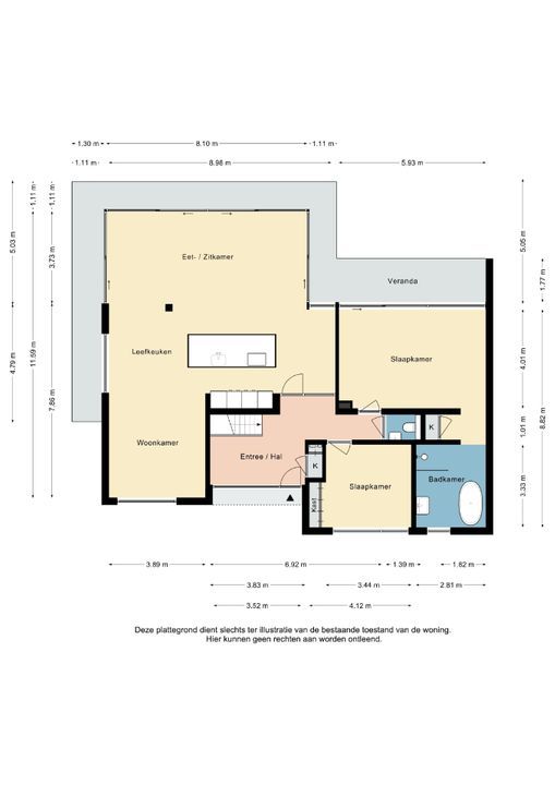 Brewersstraat 9, Simpelveld plattegrond-