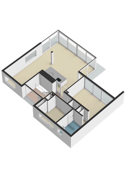 Brewersstraat 9, Simpelveld plattegrond-