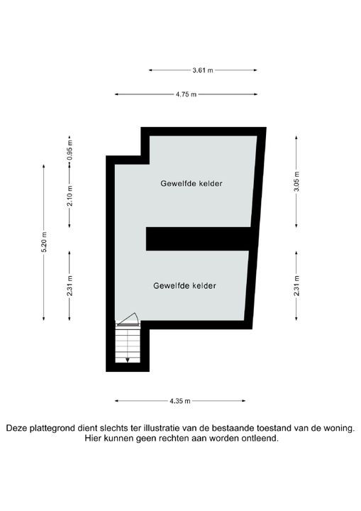 Hobbelrade 63, Spaubeek plattegrond-