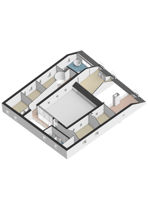 Hobbelrade 63, Spaubeek plattegrond-