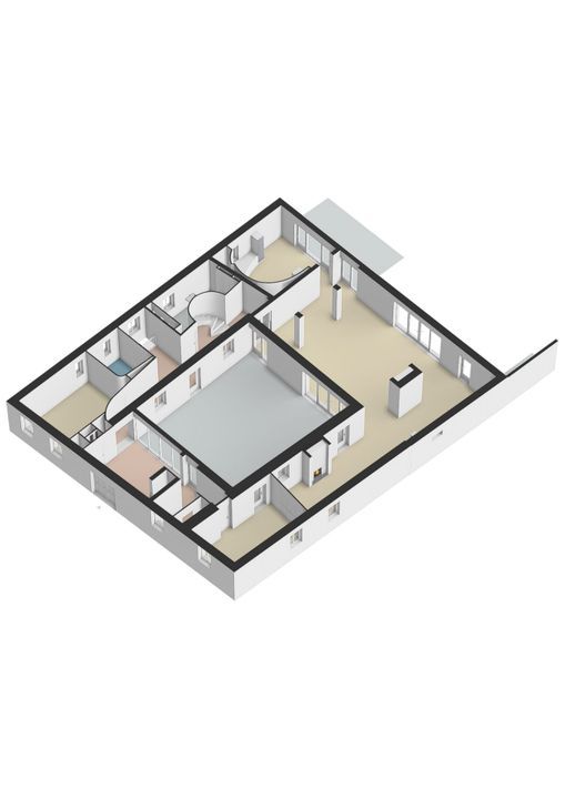 Hobbelrade 63, Spaubeek plattegrond-