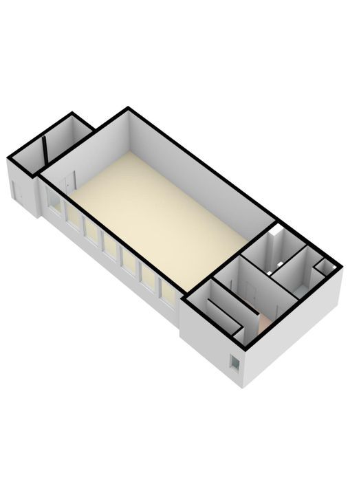 Brede Hoolstraat 13, Reijmerstok plattegrond-