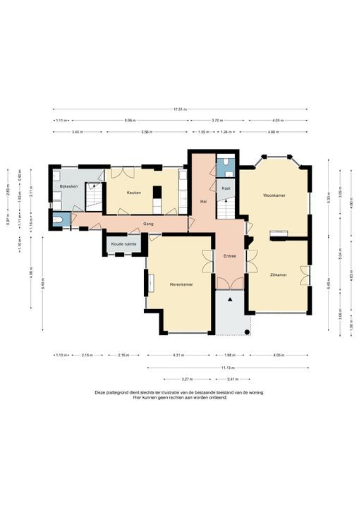 Jonge Hagen 7, Mheer plattegrond-