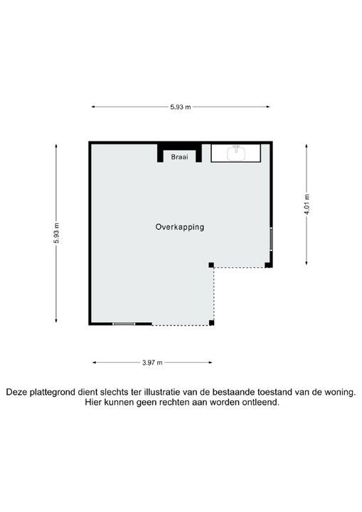 Ravensboschstraat 57 a, Hulsberg plattegrond-