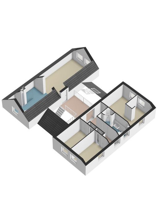 Ravensboschstraat 57 a, Hulsberg plattegrond-