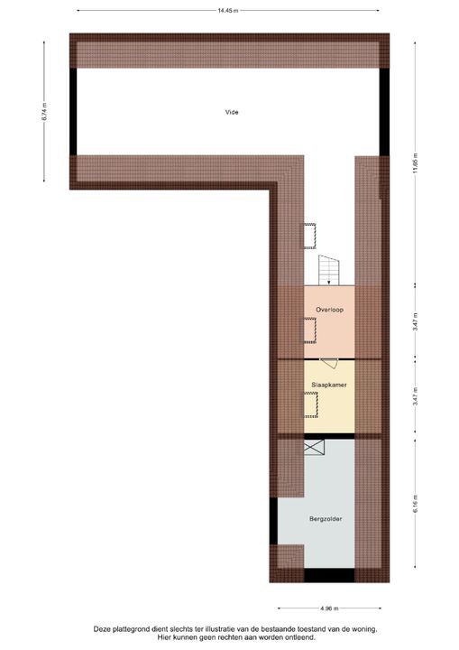 Sint Jozefstraat 75 A, Eijsden plattegrond-