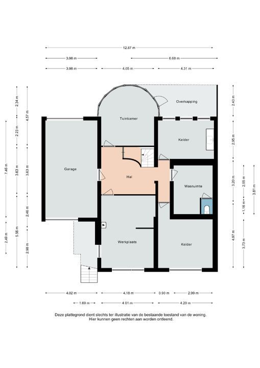 Scharnerweg 104, Maastricht plattegrond-