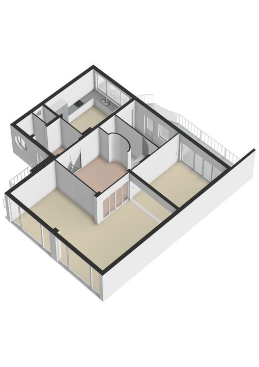Scharnerweg 104, Maastricht plattegrond-