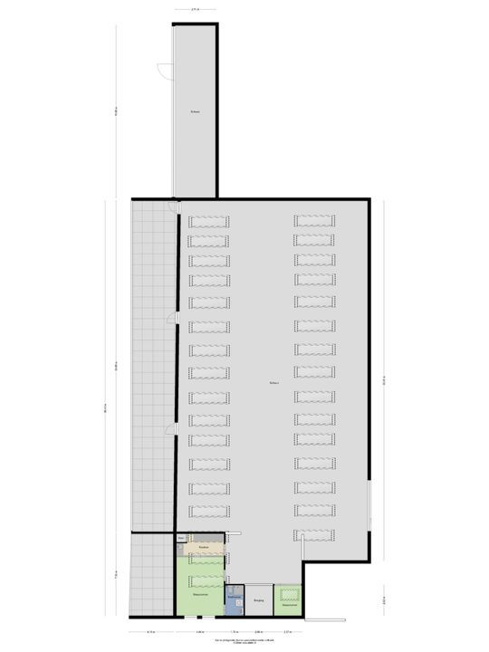 Eikesstraat 43, Hunsel plattegrond-