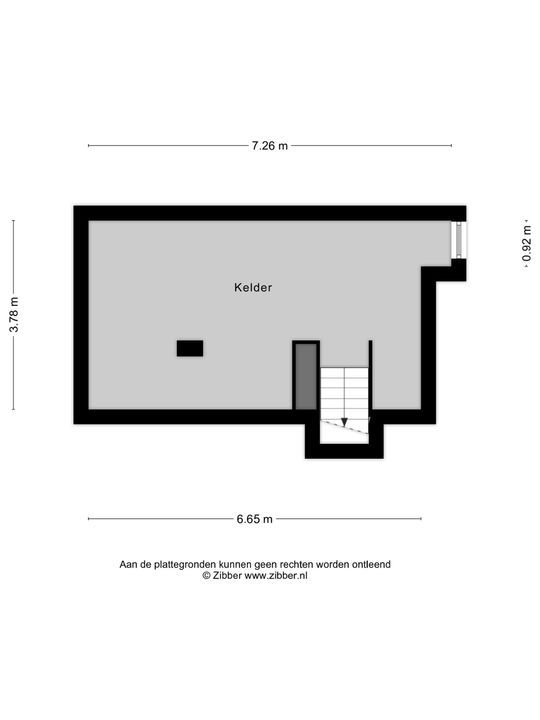 Eikesstraat 43, Hunsel plattegrond-