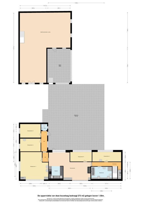 Kruisstraat 54 Floorplan Blur 1