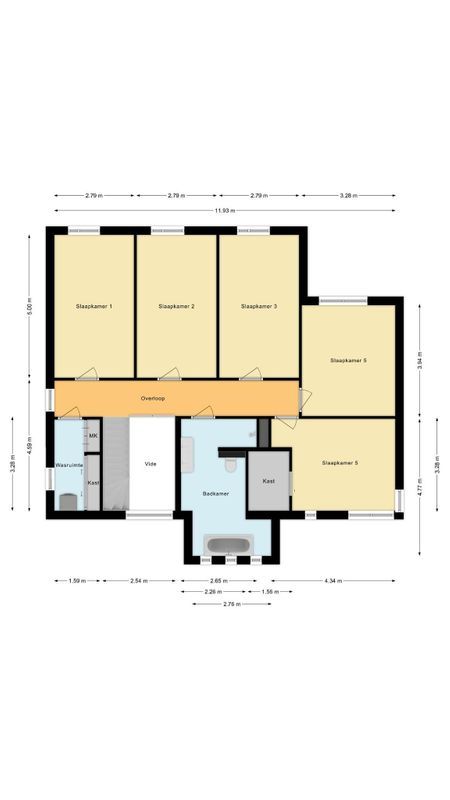 Trees Kinstraat 23 Floorplan Blur 1