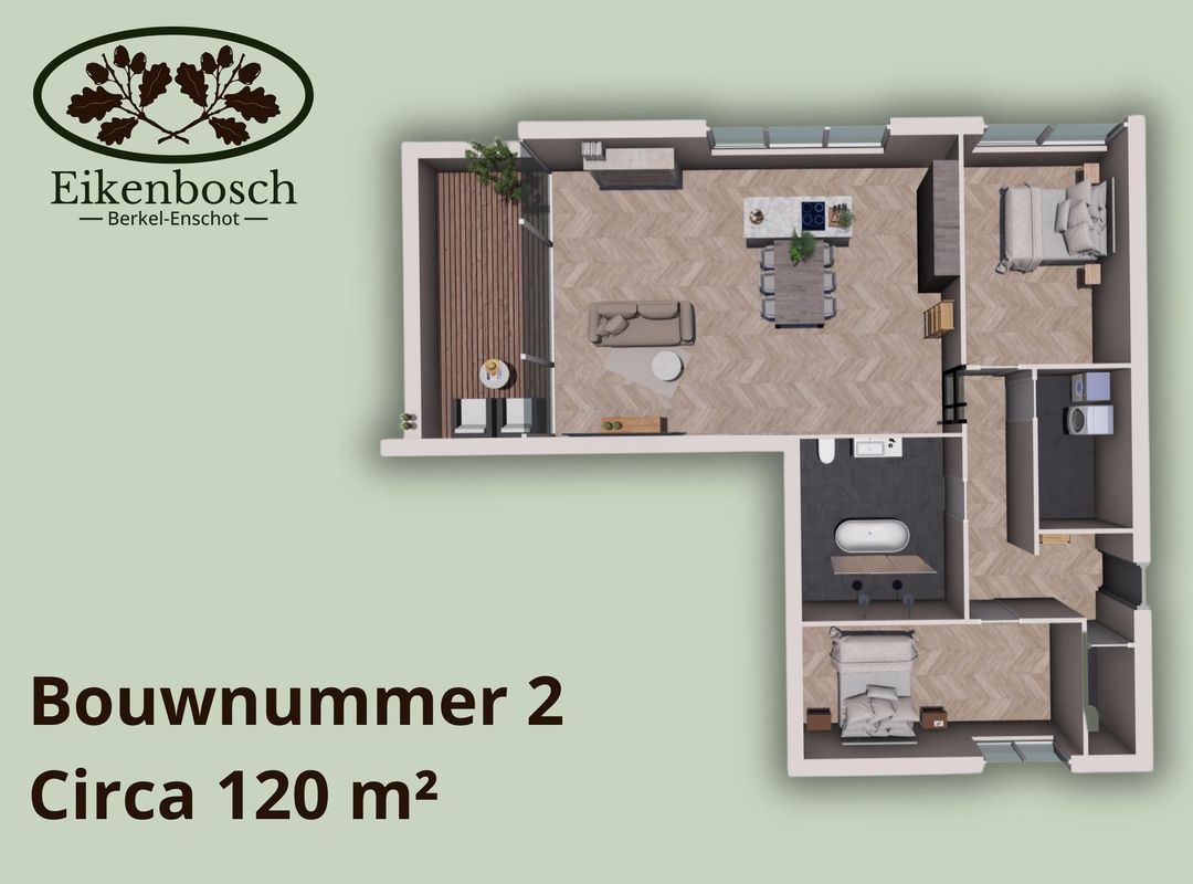 Eikenbosch - Berkel Enschot Floorplan Blur 1