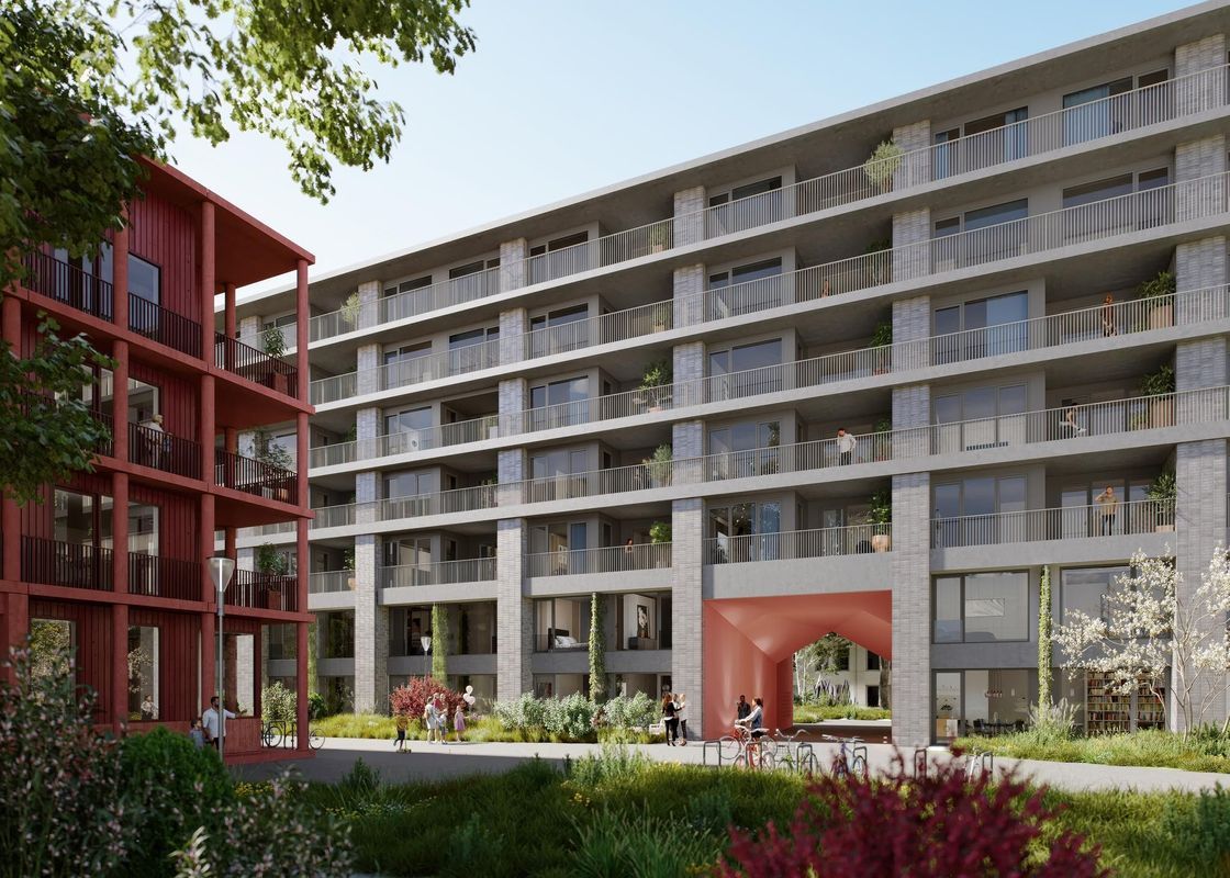 Blossem Edison - 22 stadswoningen met terras - verkoop reeds gestart! Photo Blur 0