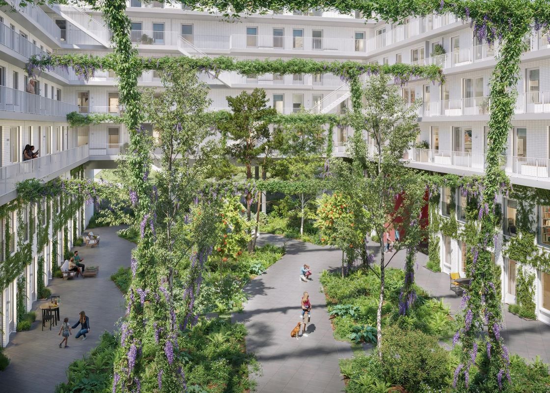Blossem Edison - 22 stadswoningen met terras - verkoop reeds gestart! Photo Blur 5