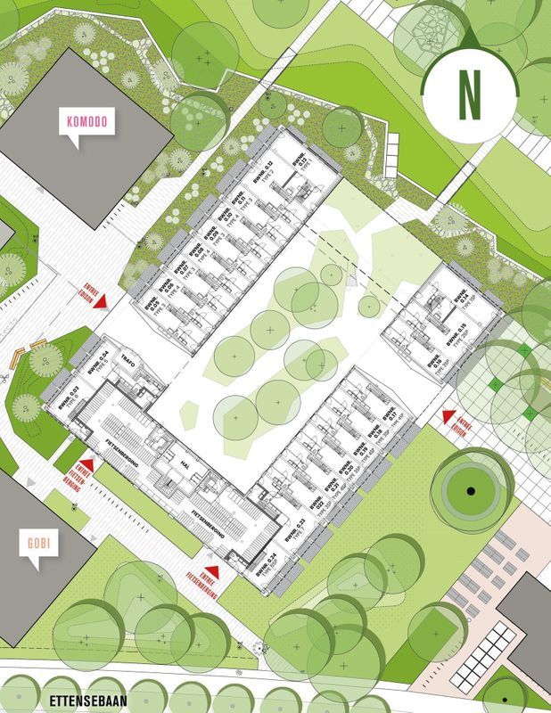 Blossem Edison - 22 stadswoningen met terras - verkoop reeds gestart! Photo Blur 4
