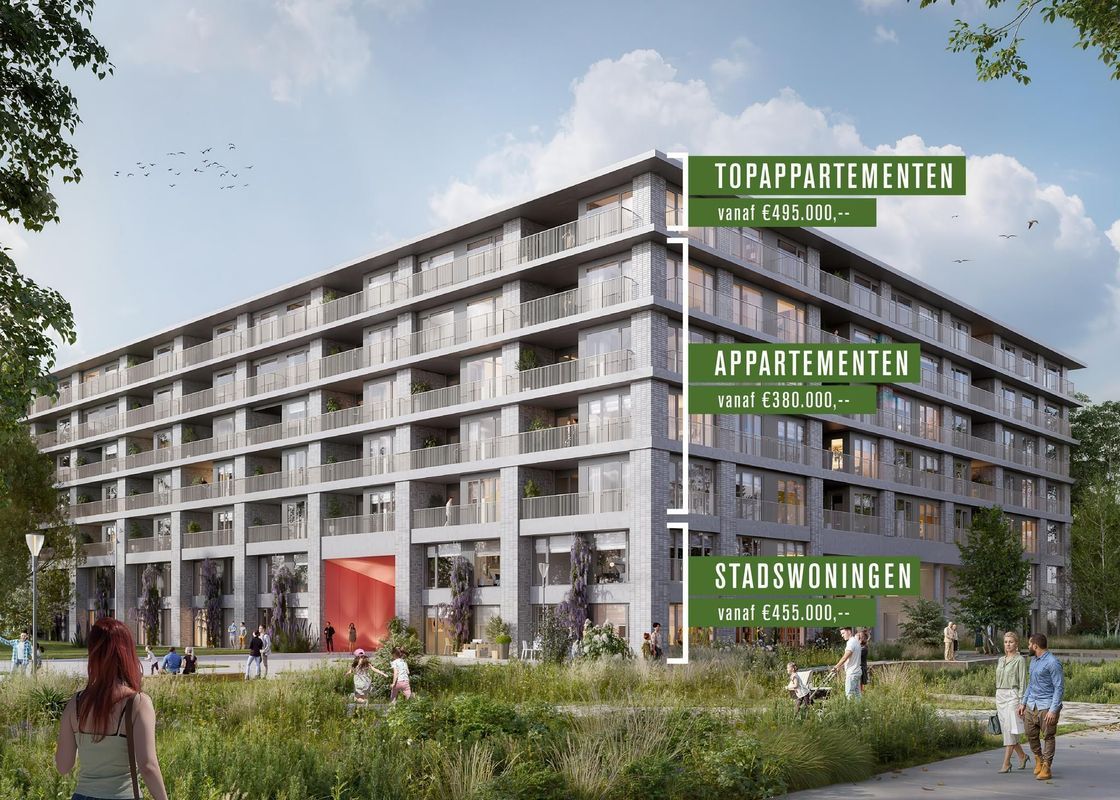 Blossem Edison - 22 stadswoningen met terras - verkoop reeds gestart! Photo Blur 11