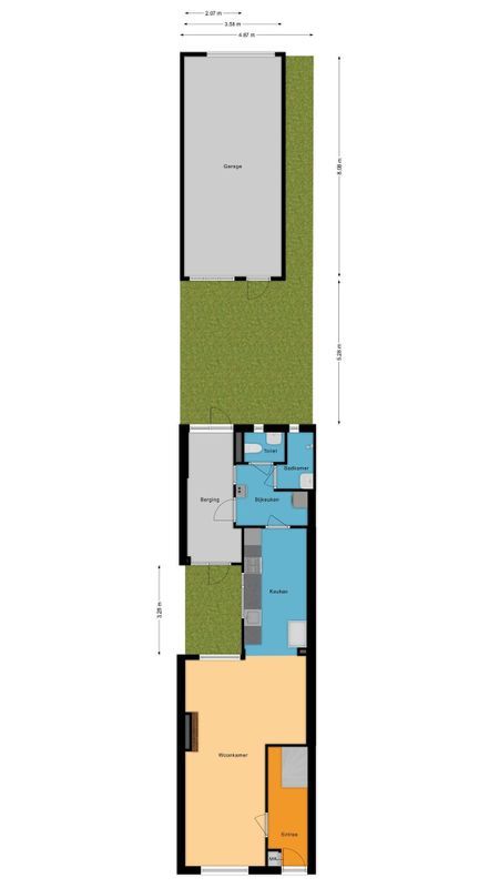 Wilhelminastraat 40 Floorplan Blur 0