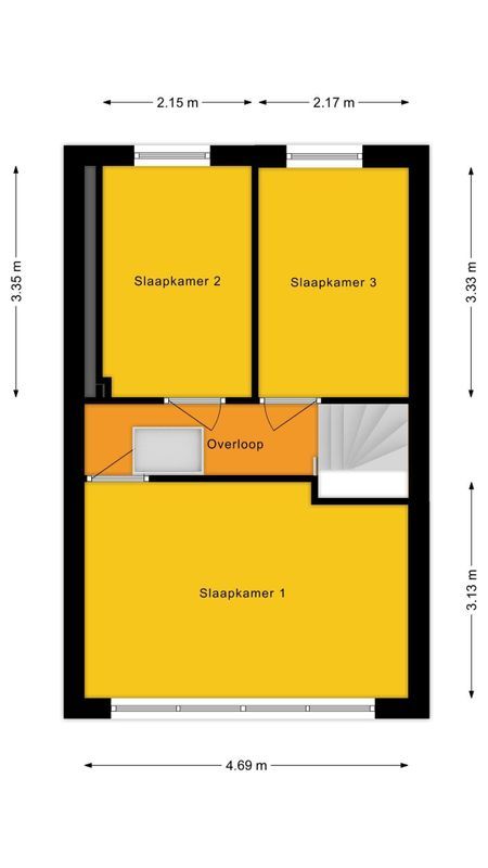 Wilhelminastraat 40 Floorplan Blur 2