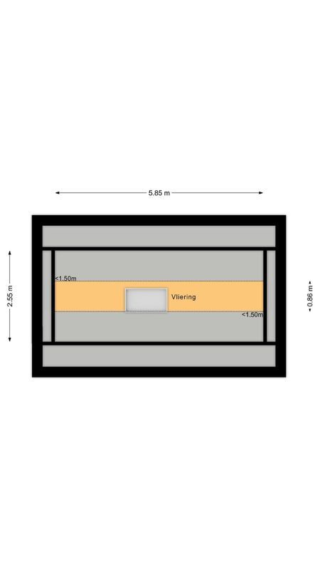 Meester Schrauwenstraat 9 Floorplan Blur 3