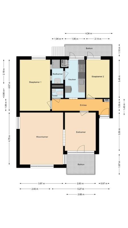 Jeroen Boschlaan 208 Floorplan Blur 1