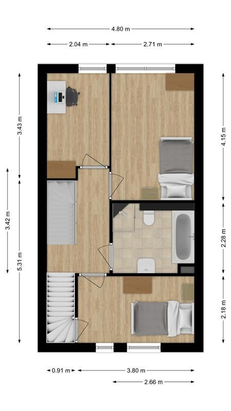 Ophemertstraat 41 Floorplan Blur 1