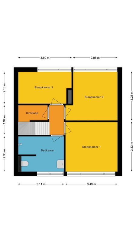 Amstelstraat 23 Floorplan Blur 1